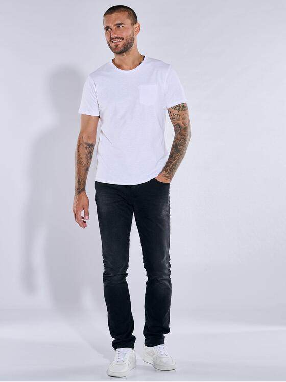 emilio adani Herren T-Shirt "My Favorite" Reinweiss 32778