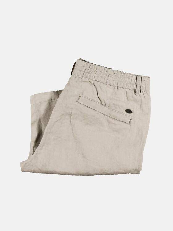engbers Herren Cargo-Bermuda aus 100% Leinen Sand 29819