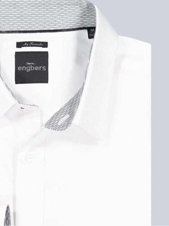 engbers Herren Langarm-Hemd "My Favorite" Reinweiss 35450
