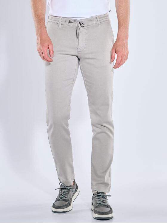 engbers Herren Super-Stretch-Jeans im Chino-Design Beige 39497