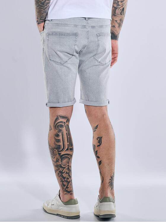 emilio adani Herren Jeans-Shorts regular Grau 39049