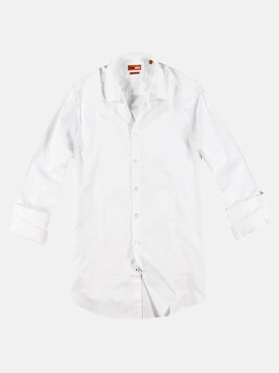 emilio adani Herren Hemd "My Favorite" Reinweiss 32799