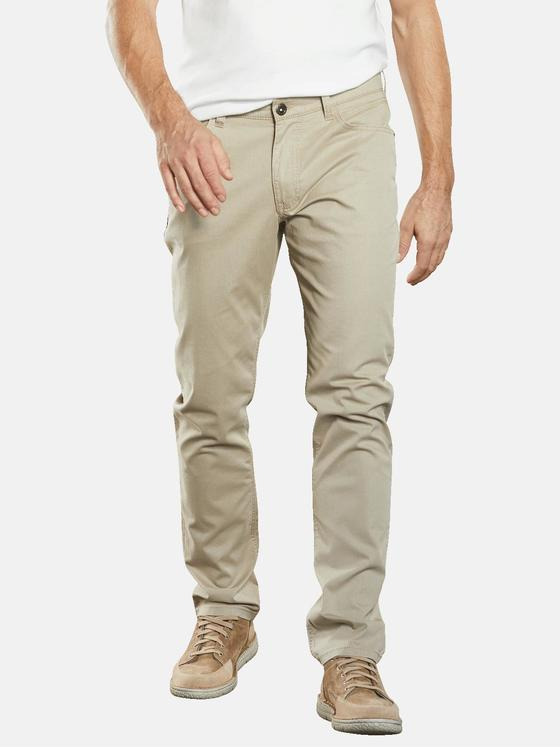 engbers Herren 5-Pocket-Hose regular Beige 34557