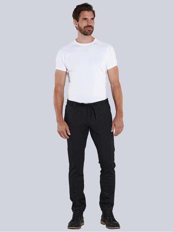 engbers Herren Chino mit Tunnelzug Grau 35576