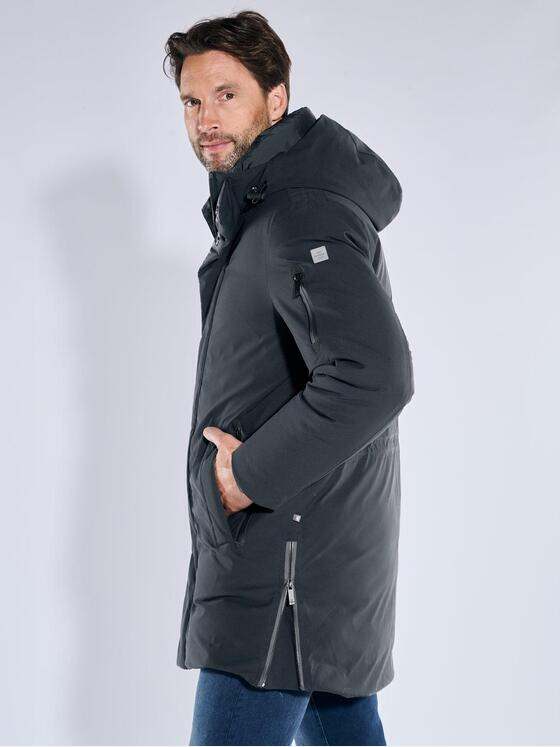 ENGBERS GERMANY Herren Wasserabweisende Jacke Schwarz 39317