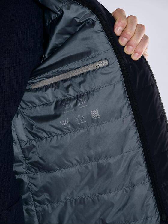 emilio adani Herren Funktionsjacke regular Blau 38218