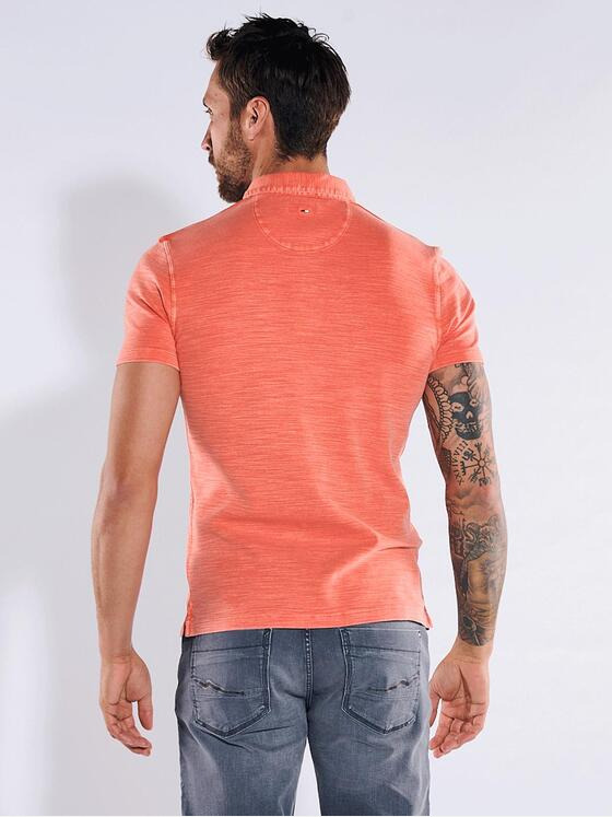 emilio adani Herren Polo-Shirt strukturiert Rot 36195