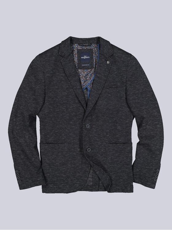 engbers Herren Freizeit-Sakko regular Schwarz 35465