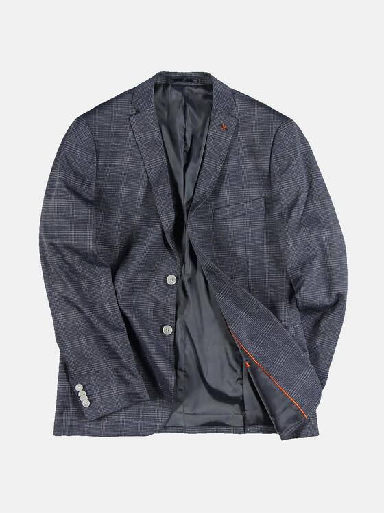 emilio adani Herren Anzugsakko slim fit Indigoblau 31179