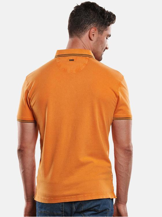 engbers Herren Poloshirt sportiv Dunkelorange 31783