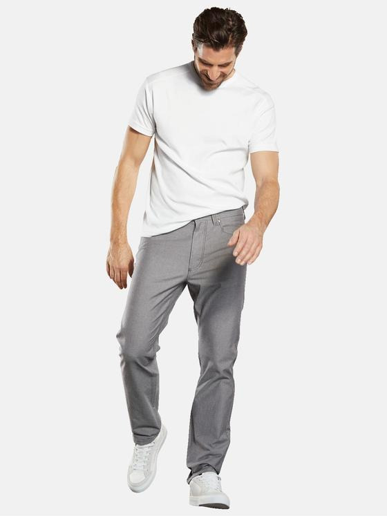 engbers Herren 5-Pocket-Hose slim fit Mausgrau 34689