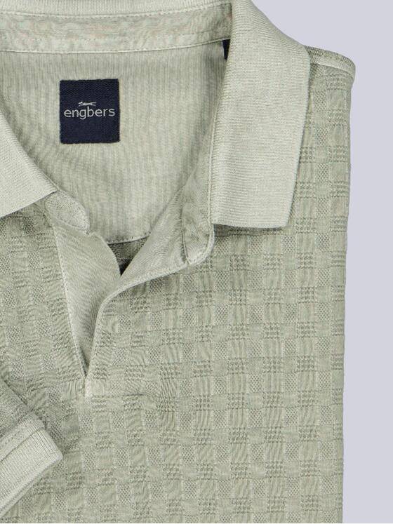 engbers Herren Polo-Shirt aus reiner Baumwolle Oliv 38450