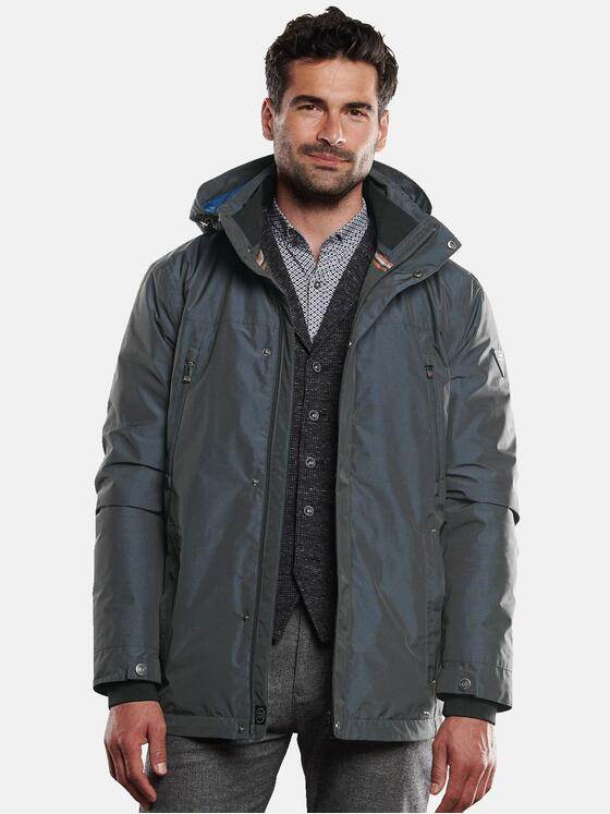 engbers Herren Funktionsjacke mit abnehmbarer Kapuze Türkis 31857