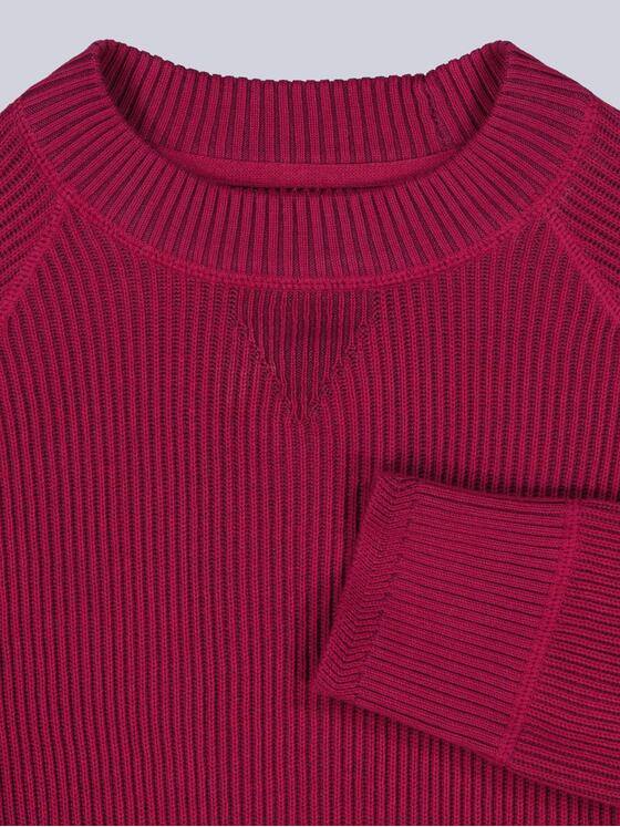 emilio adani Herren Rundhals Pullover Rot 39954