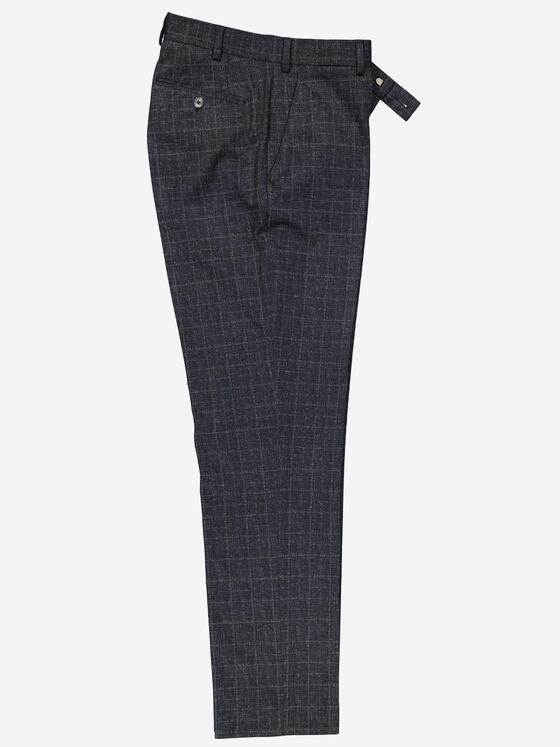 emilio adani Herren Anzug-Hose slim fit Grau 37648