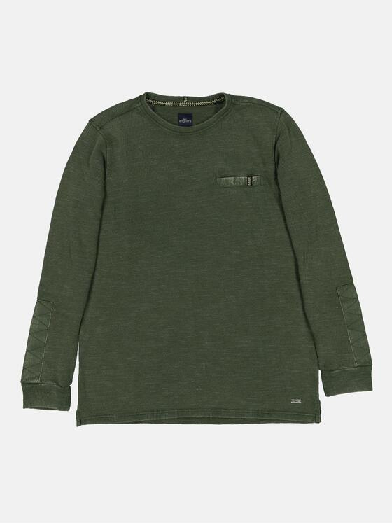engbers Herren Langarm-Shirt uni Grün 37076