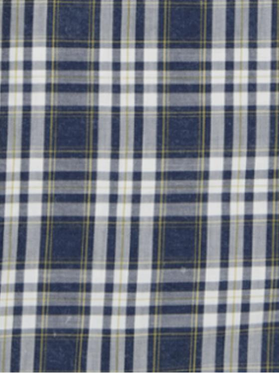 engbers Herren Kurzarm-Hemd kariert Indigoblau 33440