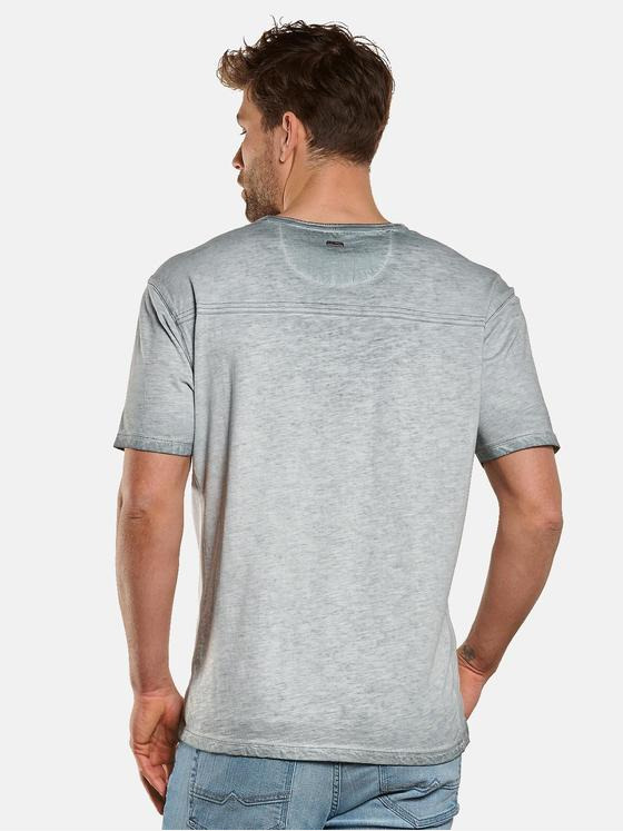 engbers Herren Henley-Shirt Silbergrau 33140