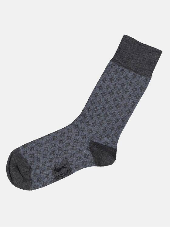engbers Herren Socke mit Softbund Kieselgrau 34051