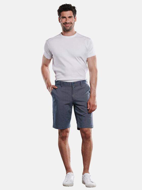 engbers Herren Chino-Short regular Mittelblau 31595