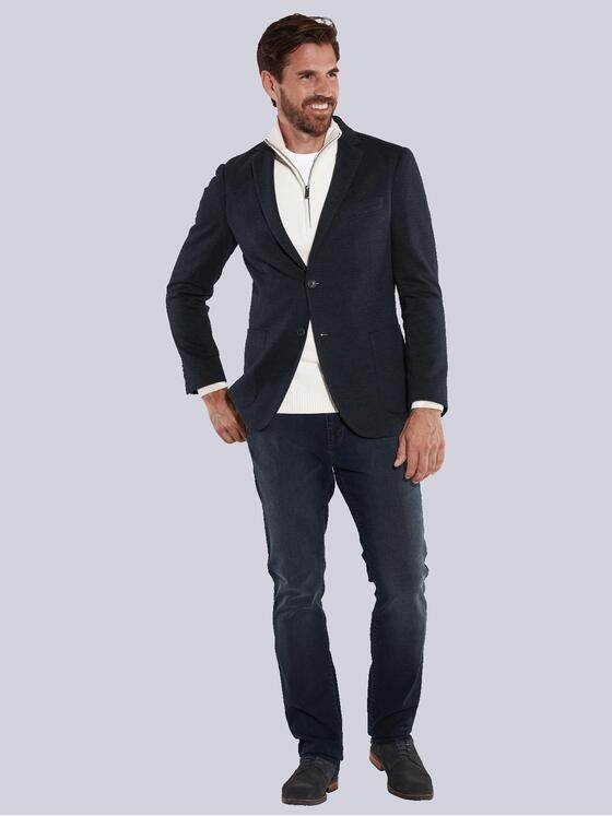engbers Herren Freizeit-Sakko slim fit Blau 35499