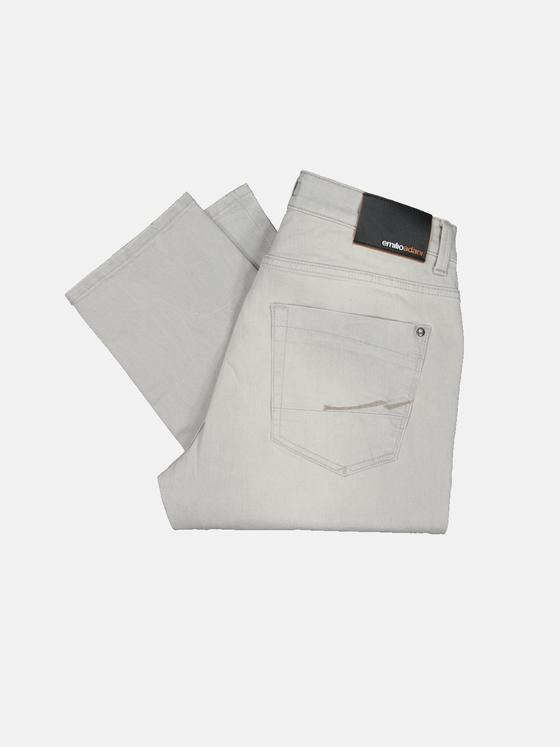 emilio adani Herren Super-Stretch-Jeans Grau 33116
