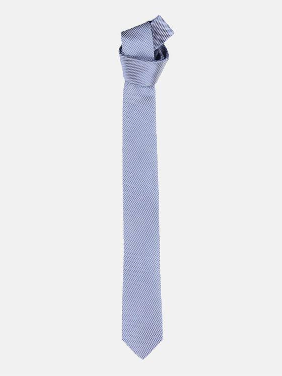emilio adani Herren Qualitativ hochwertige Seidenkrawatte Blau 29410