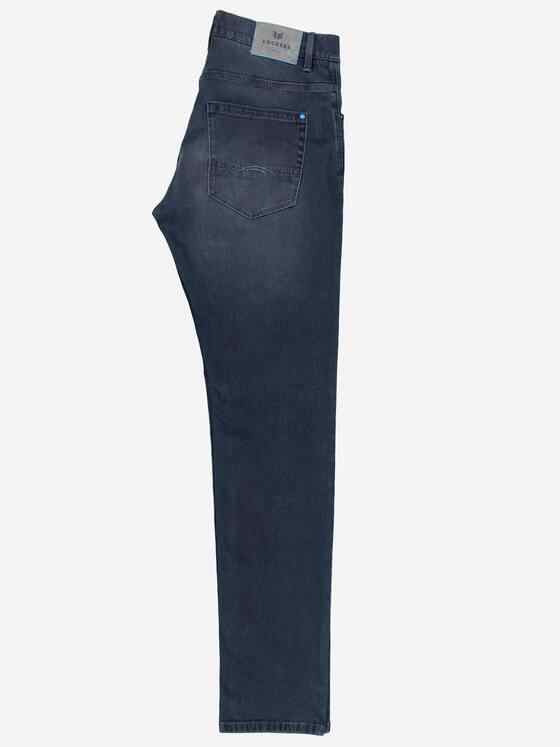 ENGBERS GERMANY Herren Super-Stretch-Denim mit einzigartiger Warenstruktur Indigoblau 37531