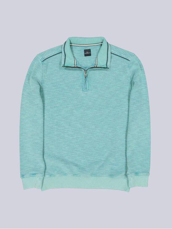 engbers Herren Sweatshirt Stehbund Tuerkis 39943