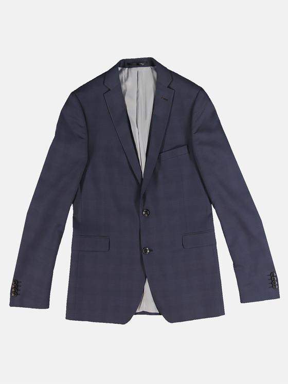 emilio adani Herren Anzugsakko slim fit Blau 31177