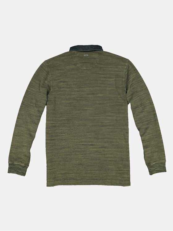 engbers Herren Langarm-Shirt mit Polo-Kragen Beige 33745
