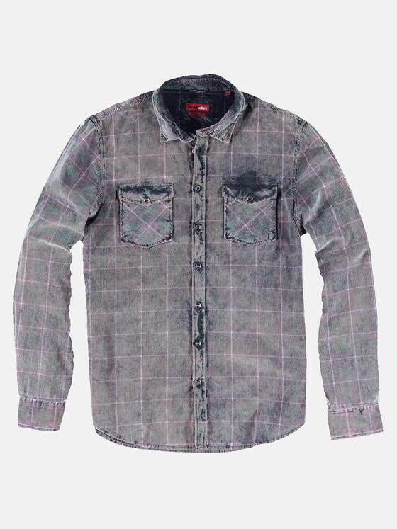 emilio adani Herren Karohemd Rot 30802