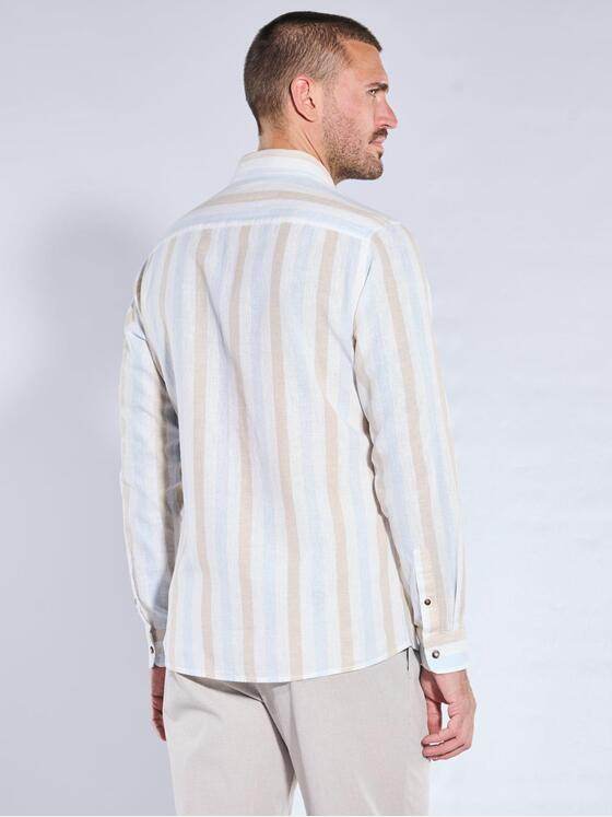 emilio adani Herren Hemd gemustert Hellblau 40014