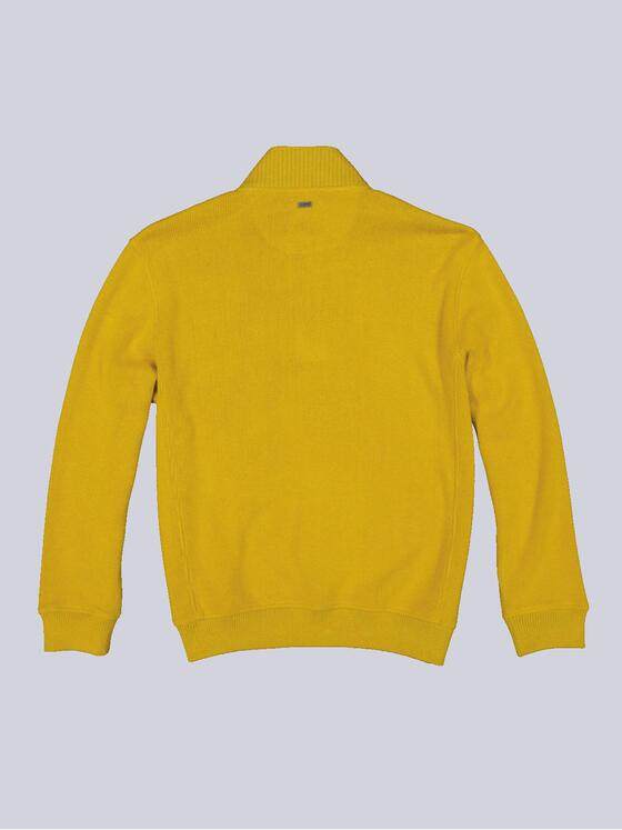 engbers Herren Sweatshirt mit Knopfleiste Gelb 35641