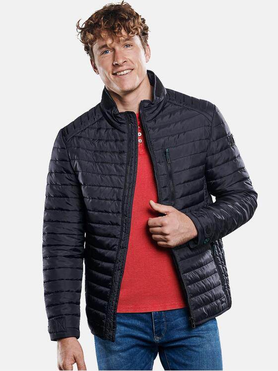 engbers Herren Steppjacke mit Bündchenabschluss Saphirblau 30208