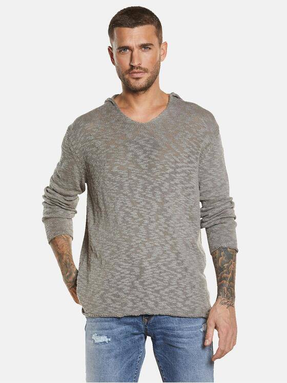 emilio adani Herren Pullover Braun 34842