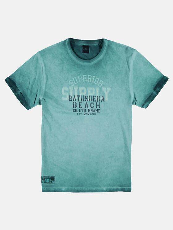 engbers Herren Rundhals T-Shirt Petrol 25609