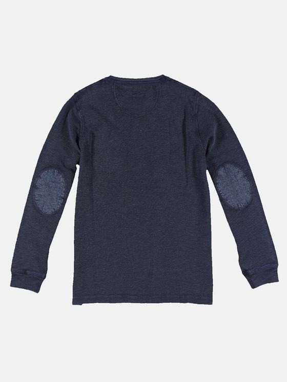 engbers Herren Rundhals-Shirt Saphirblau 31991