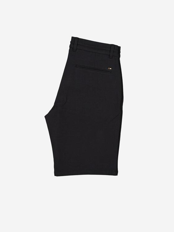 emilio adani Herren Chino-Bermuda slim fit Schwarz 37049