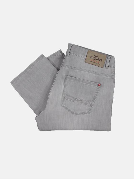engbers Herren Jeans 5-Pocket Super-Stretch Grau 33269