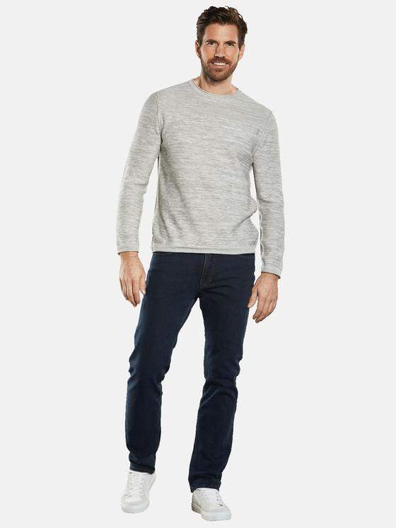 engbers Herren Pullover meliert Mausgrau 34626