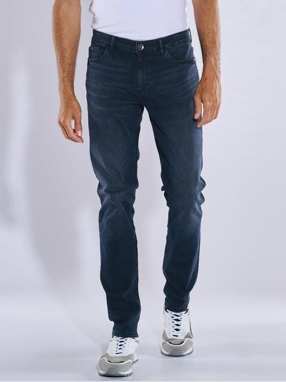 engbers Herren Super-Stretch-Jeans regular Blau 37205