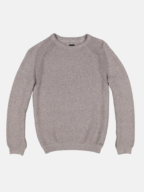 engbers Herren Pullover meliert Braun 34133