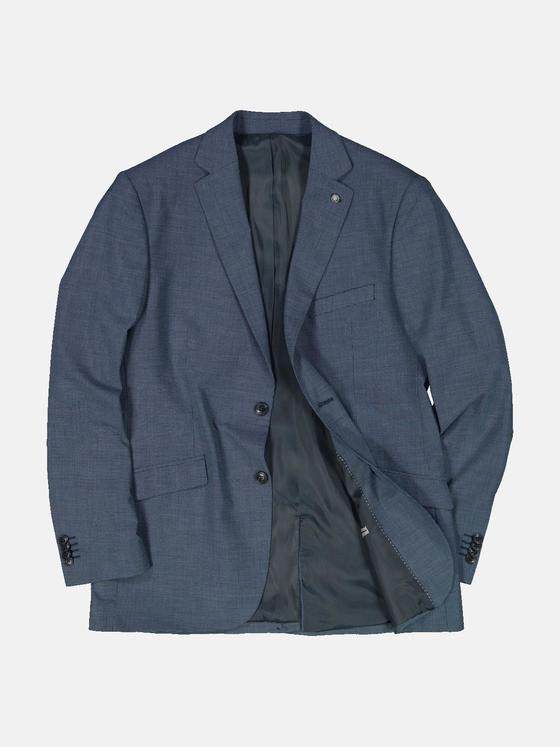 engbers Herren Anzug-Sakko slim fit Mittelblau 34612