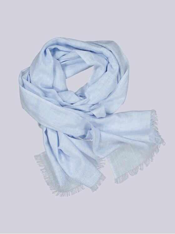 emilio adani Herren Schal uni Blau 38766