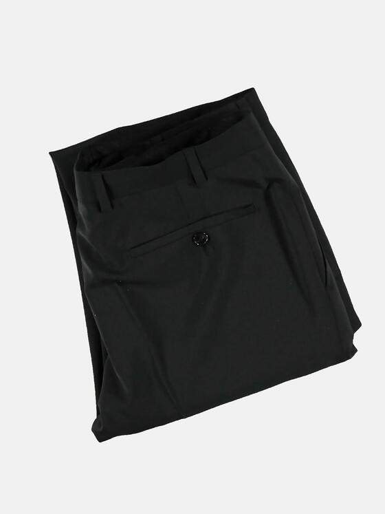 emilio adani Herren Anzughose slim fit Schwarz 28972