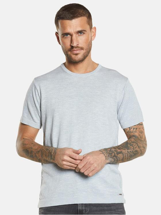 emilio adani Herren T-Shirt regular Blau 34509