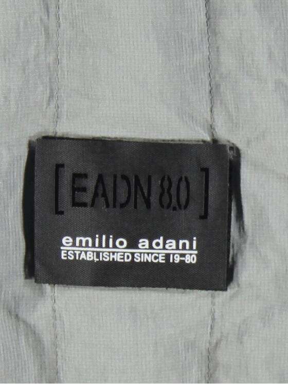 emilio adani Herren Steppjacke mit Kontrastdetails Grau 31772