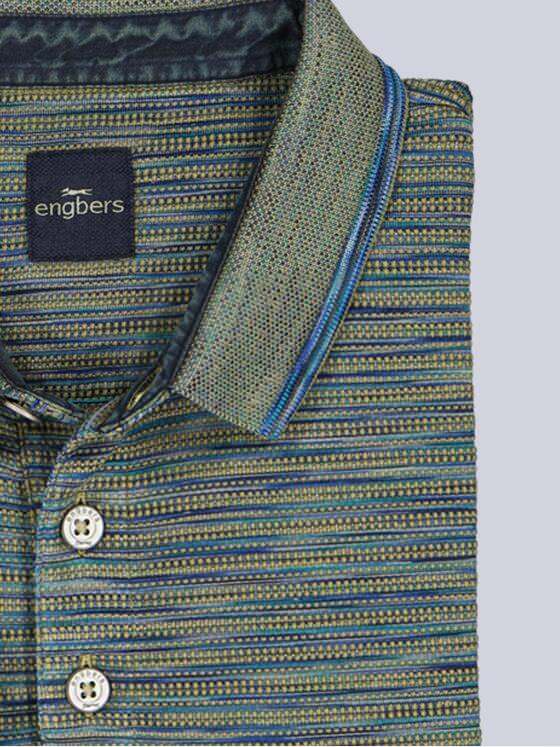 engbers Herren Polo-Shirt meliert Khaki 38923