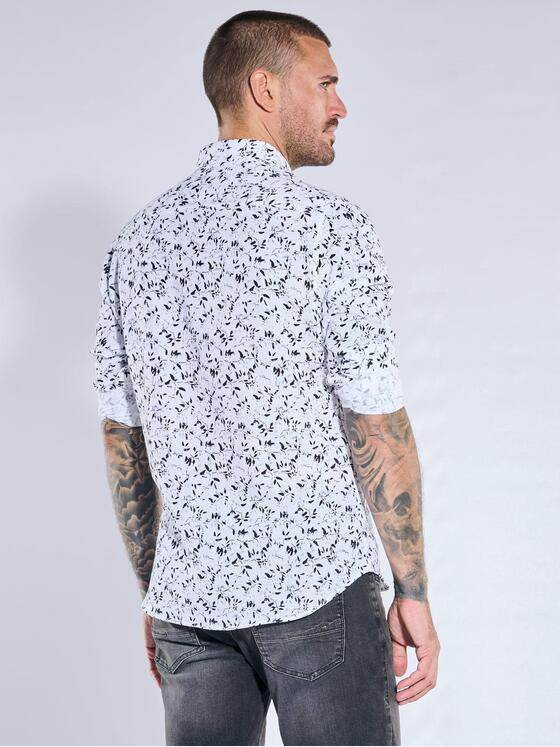 emilio adani Herren Hemd langarm Grau 40058